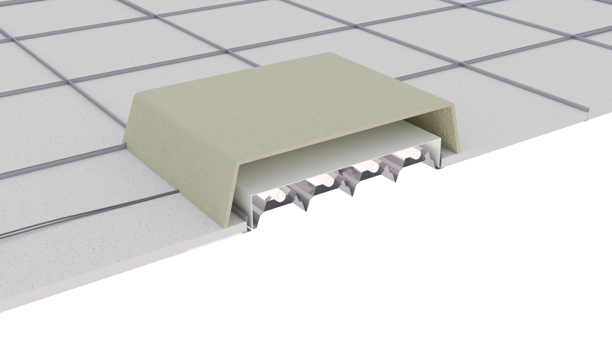 dettaglio dell'interno di una copriplafoniera